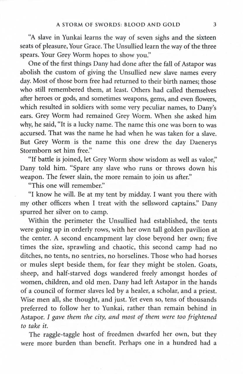 A Storm of Swords. Part 2: Blood and Gold. A Song of Ice and Fire. Book 3 — мініатюра 6