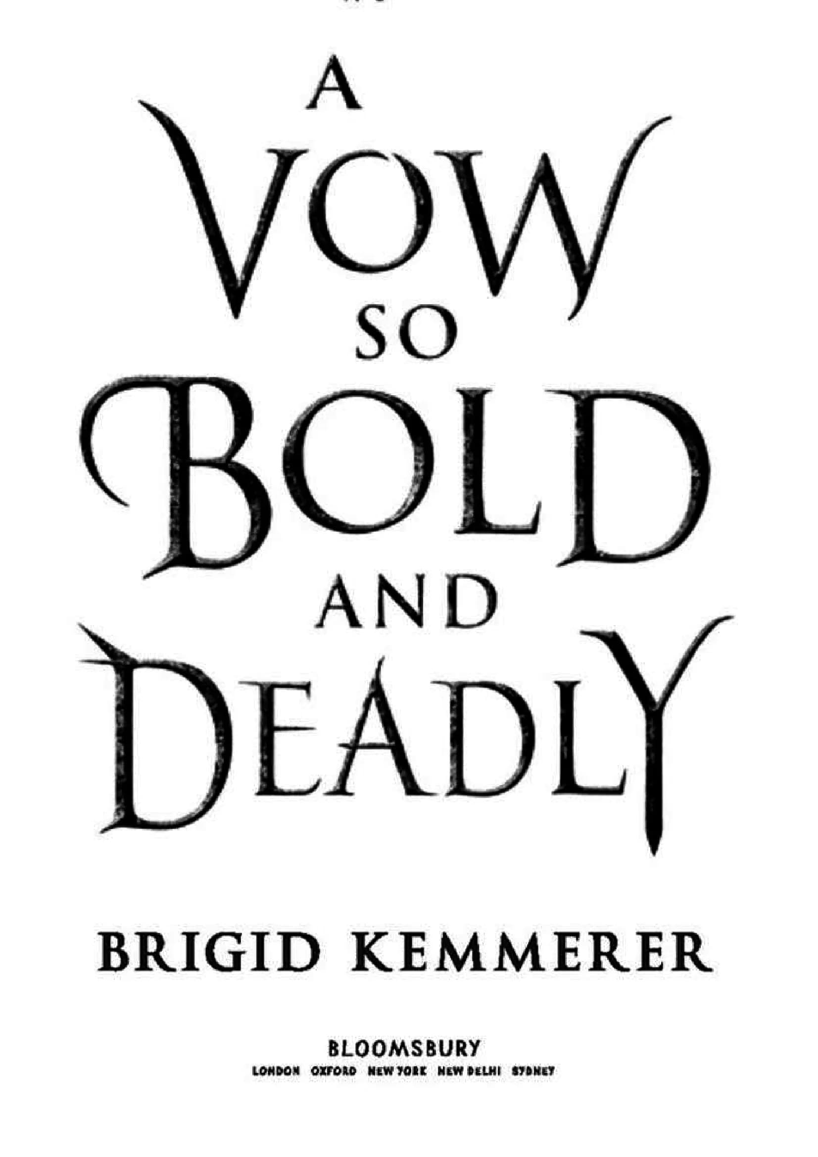 A Vow So Bold and Deadly. Cursebreakers 3 — мініатюра 4
