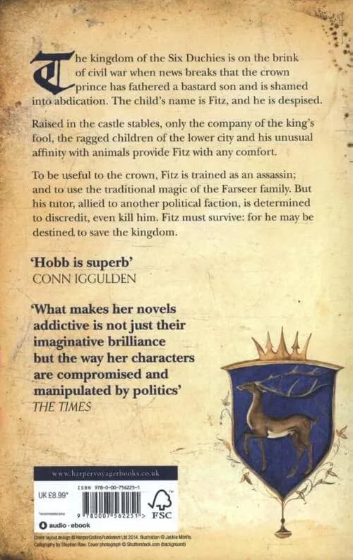 Assassin's Apprentice. The Farseer Trilogy. Book 1 — мініатюра 2