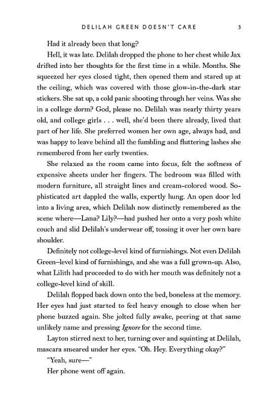 Delilah Green Doesn't Care. Bright Falls. Book 1 — мініатюра 4
