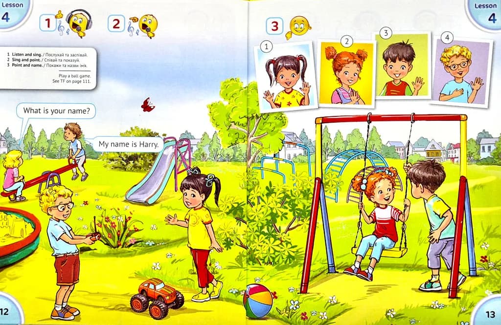 English with Smiling Sam 1. Підручник для 1 класу — мініатюра 7