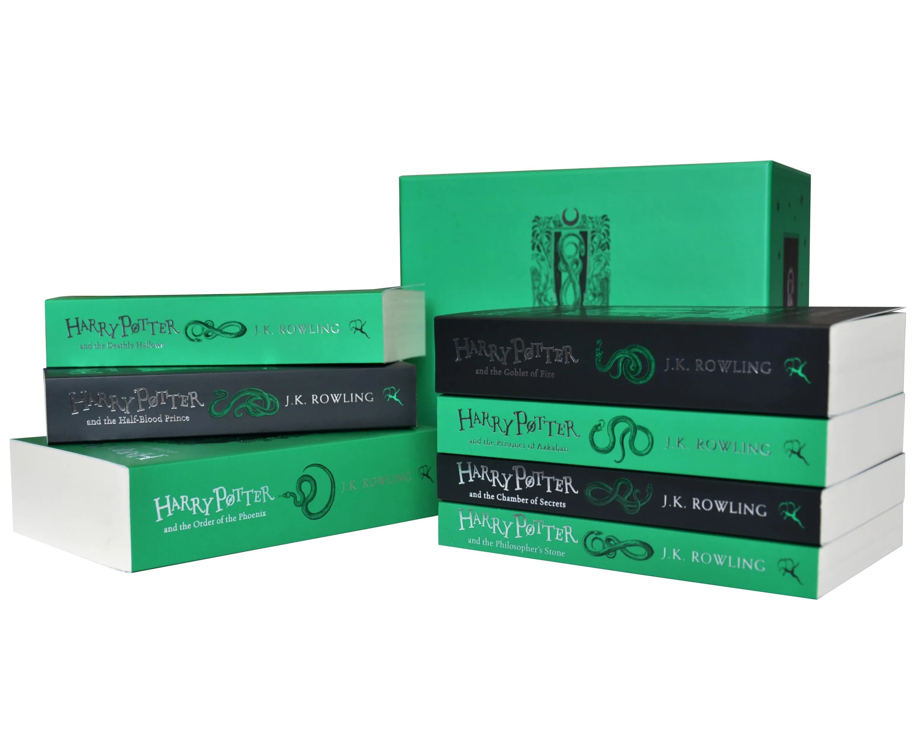 Harry Potter Box Set: Slytherin House Editions (Paperback) — мініатюра 6