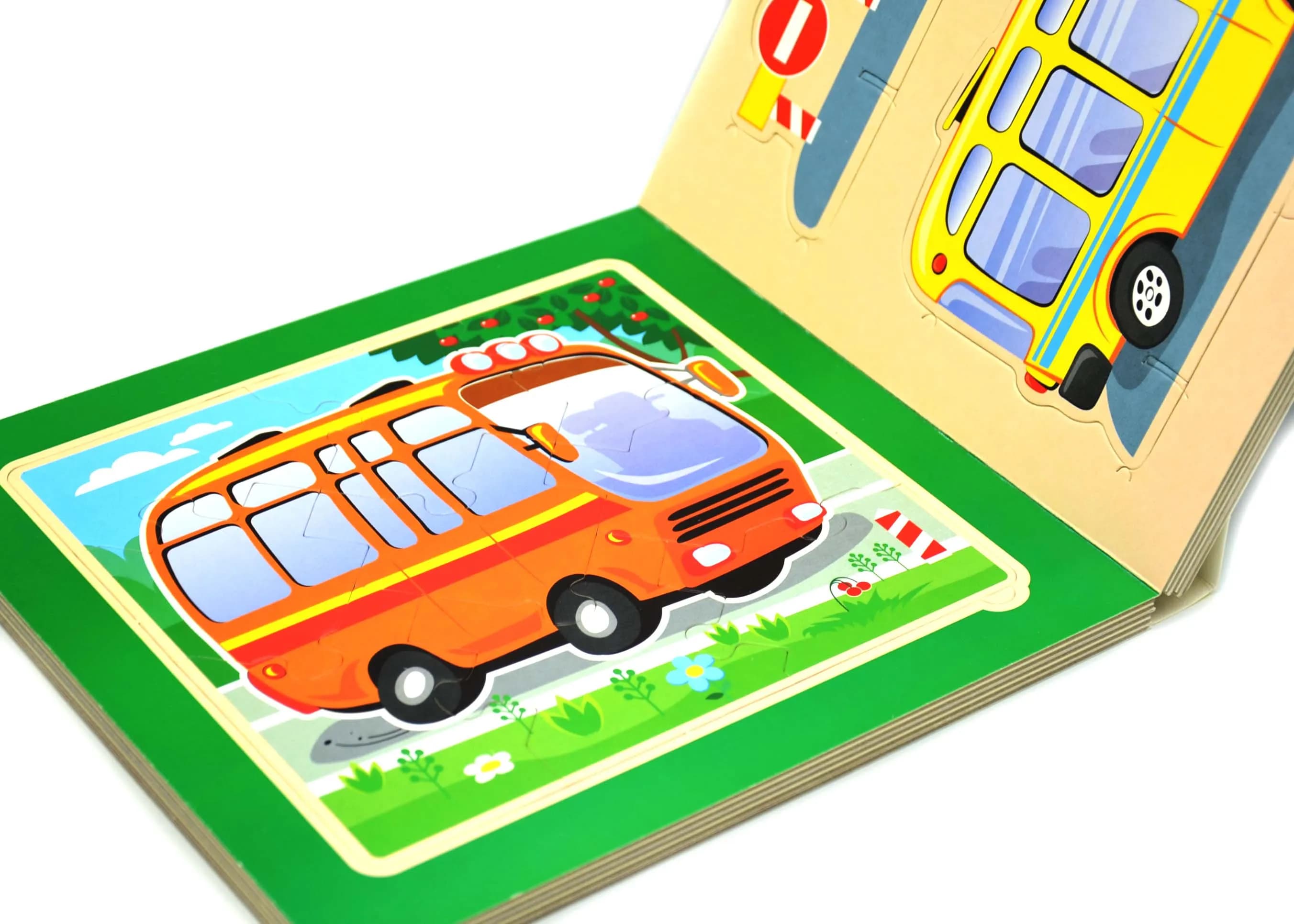 Книжка-пазл 3D Автомобілі — мініатюра 4