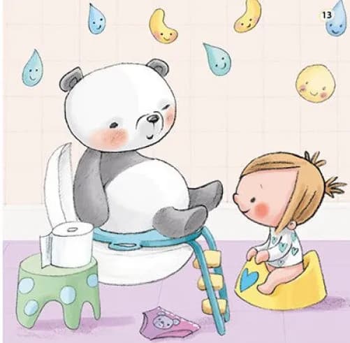 Книжки-білінгви. Горщик для дівчинки — мініатюра 3