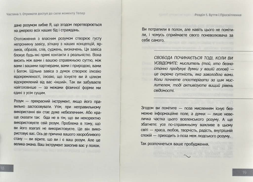 Сила моменту Тепер. Практика. Основні ідеї, медитації та духовні вправи — мініатюра 5