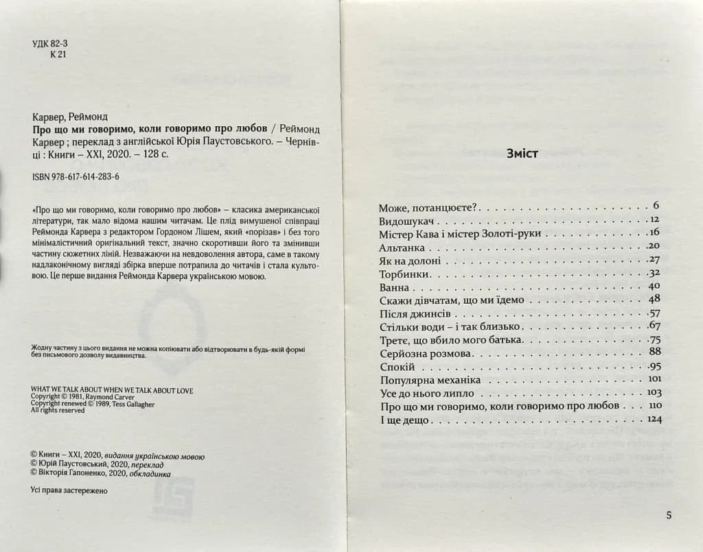 Про що ми говоримо, коли говоримо про любов — мініатюра 2