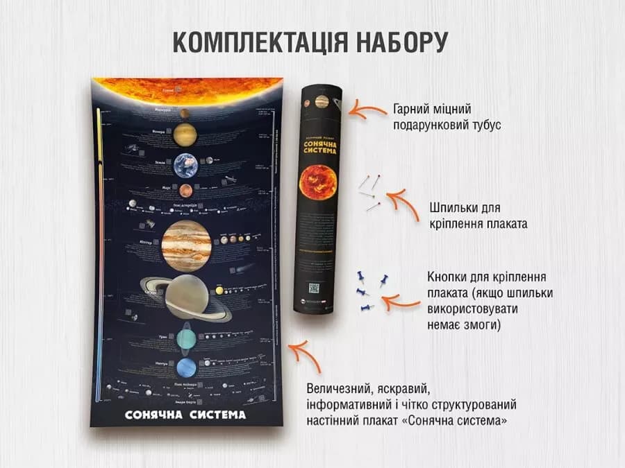 Розумний плакат «Сонячна система» — мініатюра 7