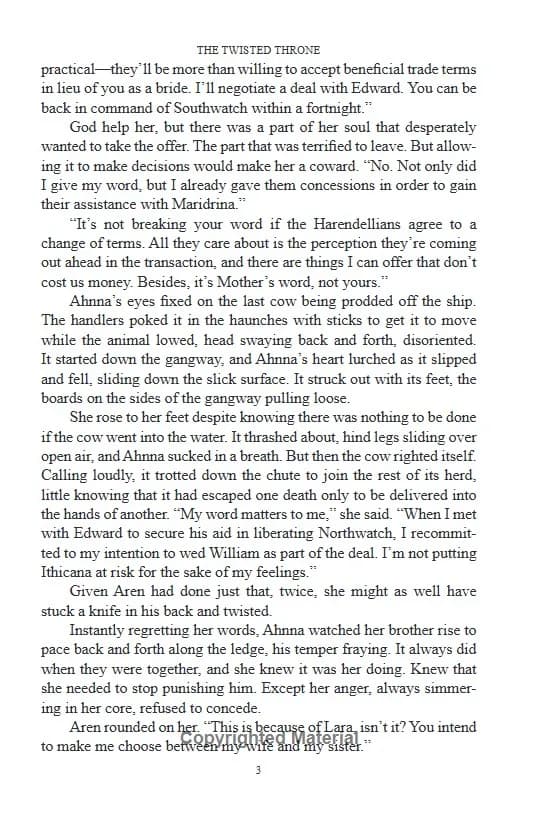 The Twisted Throne. The Bridge Kingdom. Book 5 — мініатюра 4
