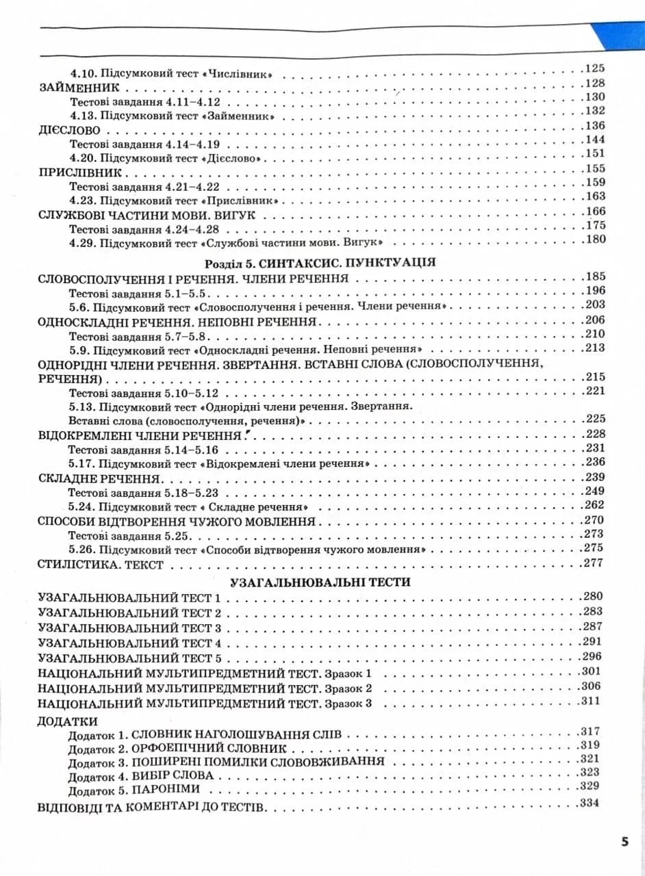 ЗНО 2025. Українська мова. Комплексне видання — мініатюра 3