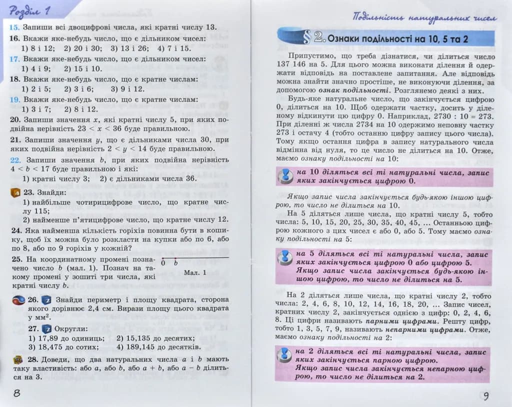 Математика. 6 клас. Підручник Істер О. — мініатюра 5
