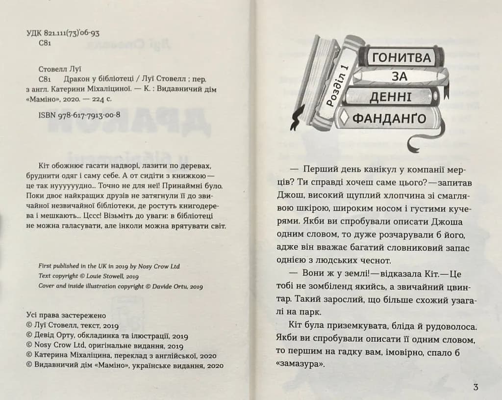 Дракон у бібліотеці — мініатюра 2