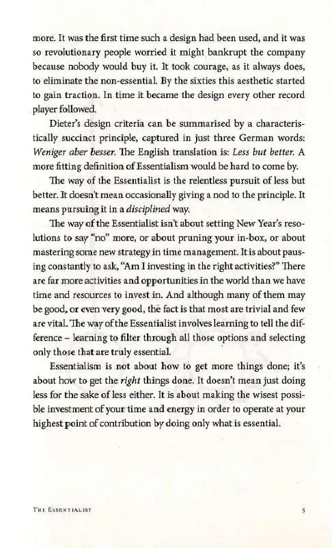 Essentialism. The Disciplined Pursuit of Less — мініатюра 7