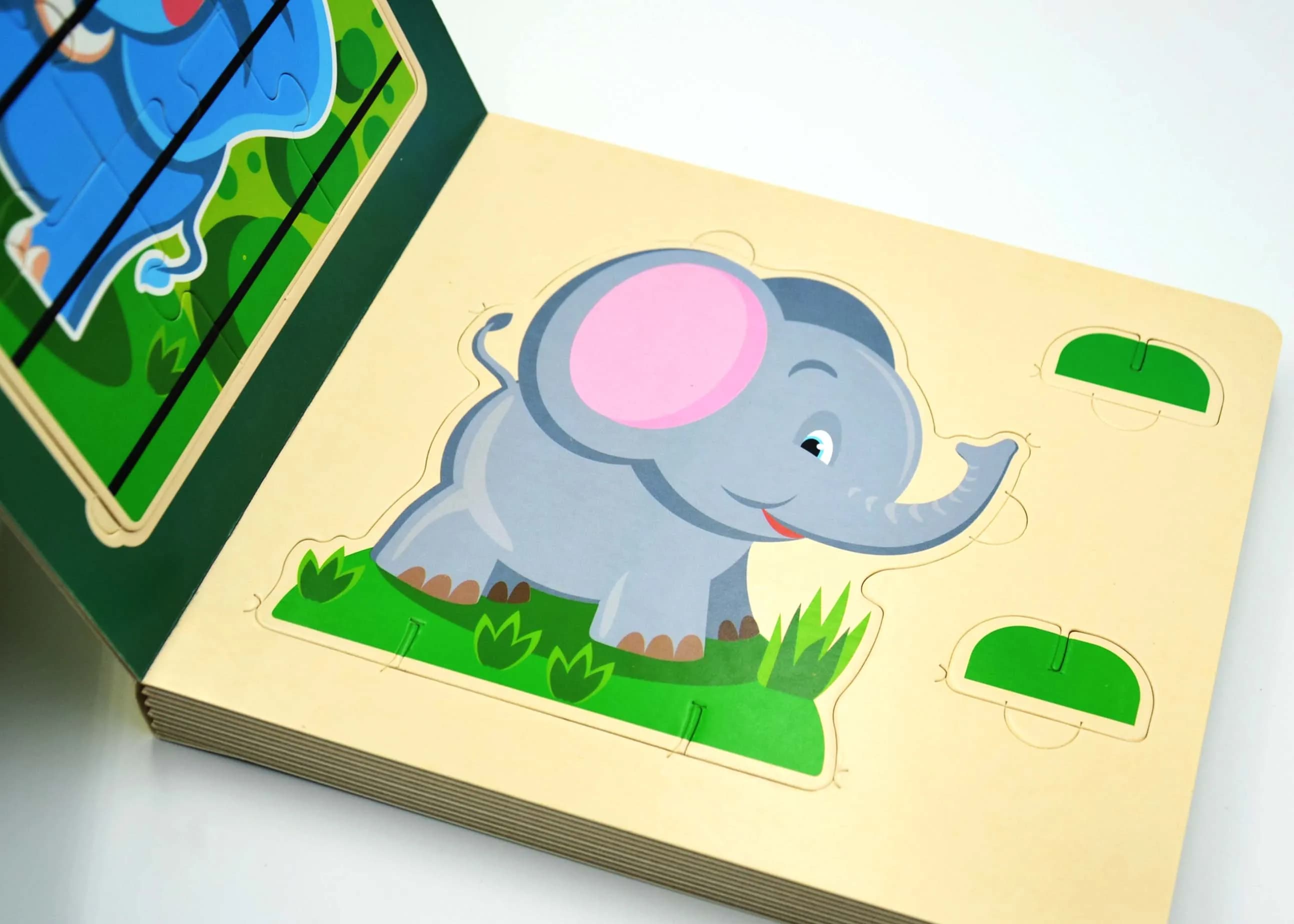 Книжка-пазл 3D. Зоопарк — мініатюра 4