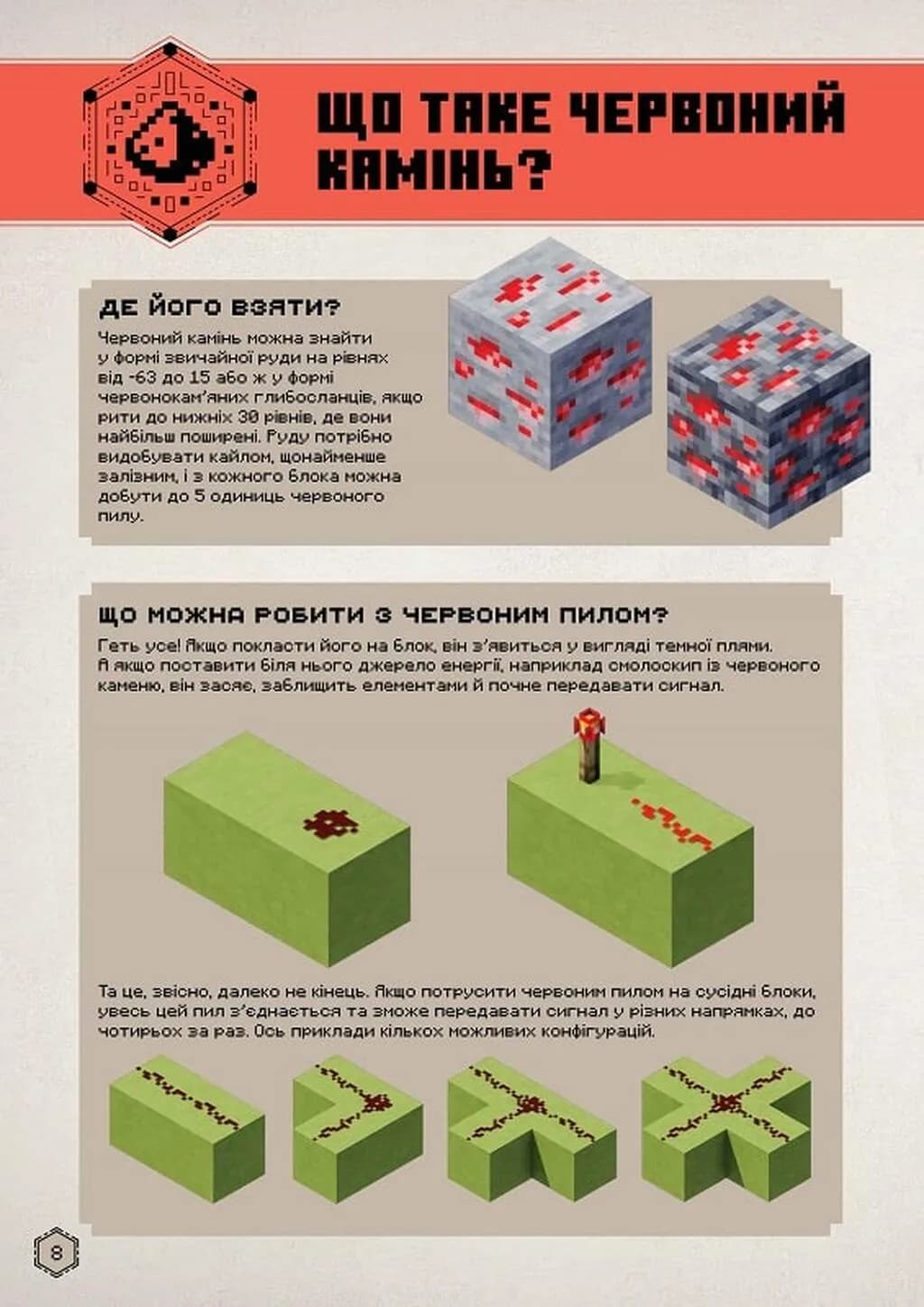 MINECRAFT Посібник червоного каменю — мініатюра 2