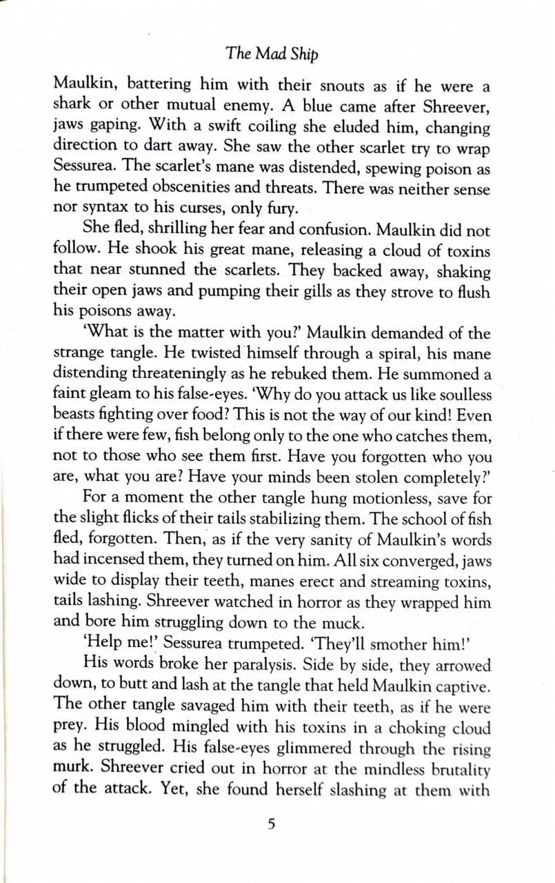 The Mad Ship. The Liveship Traders. Book 2 — мініатюра 4
