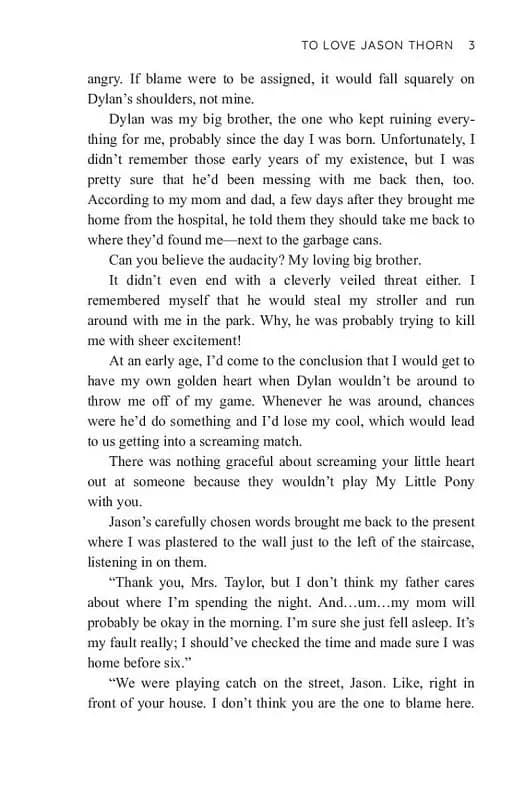 To Love Jason Thorn. Book 1  — мініатюра 4