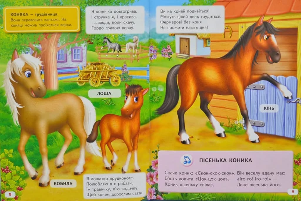 Велика книга про тварин для малюків — мініатюра 5